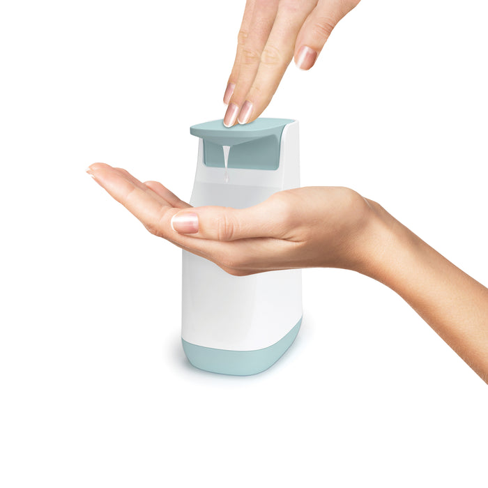Joseph Joseph Slim Compact Zeepdispenser - Lichtblauw / Wit