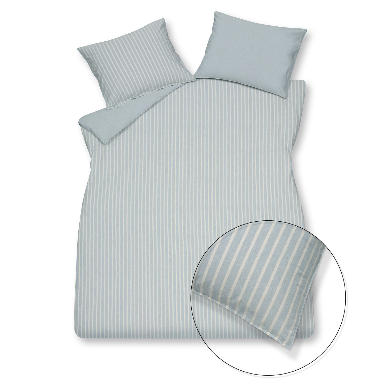 Vandyck Dekbedovertrek PURE 43 Blue 200x220 cm (katoen)