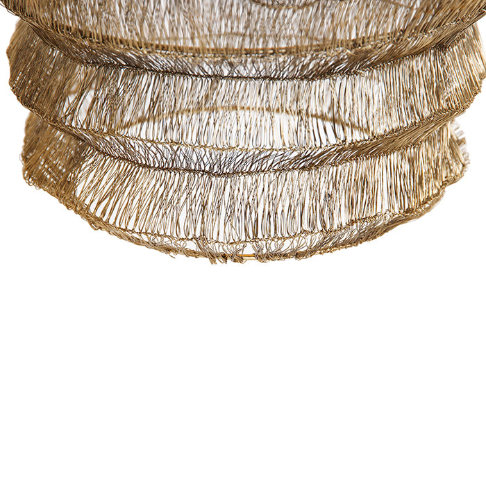 QAZQA Oosterse hanglamp goud 45 cm x 60 cm - Vadi