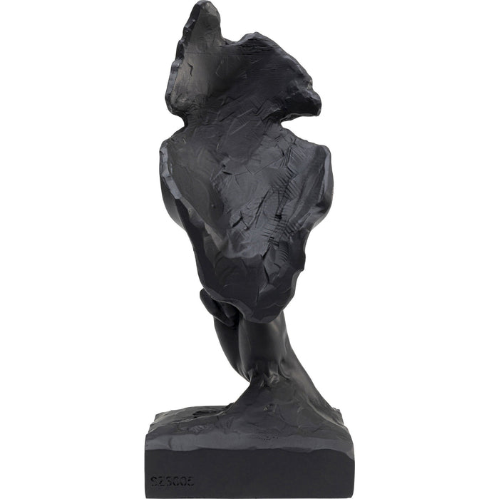 Kare Decofiguur Quiet Face Black 31cm