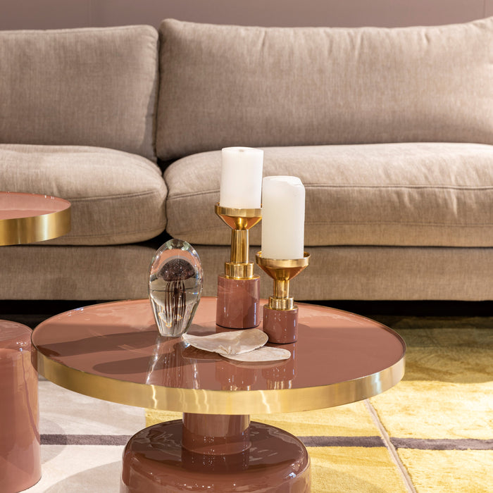 Zuiver Glam Kandelaar - Roze