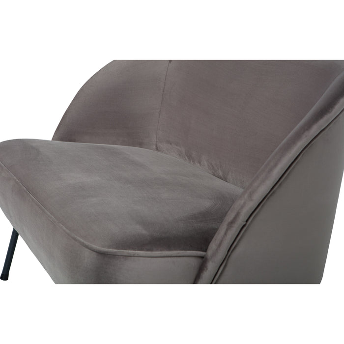 BePureHome Vogue 2-Zits Bankje - Velvet - Nougat - 68x110x65