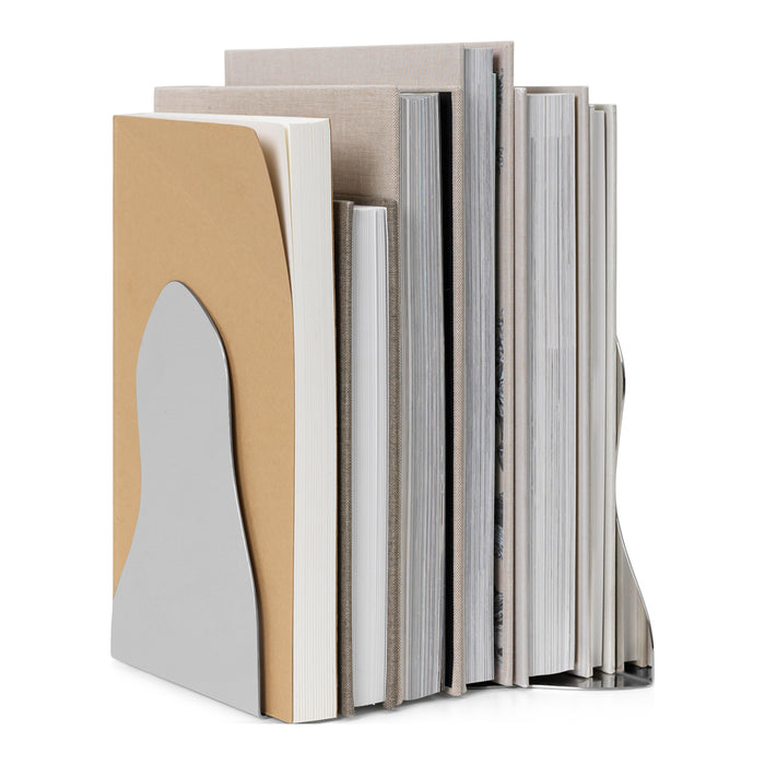 Ferm Living Pond Boekensteun - Set van 2 - Mirror Polish