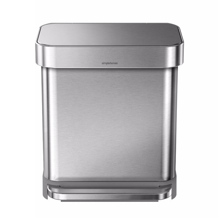 Simplehuman Rectangular Liner Pocket Pedaalemmer 30 Liter