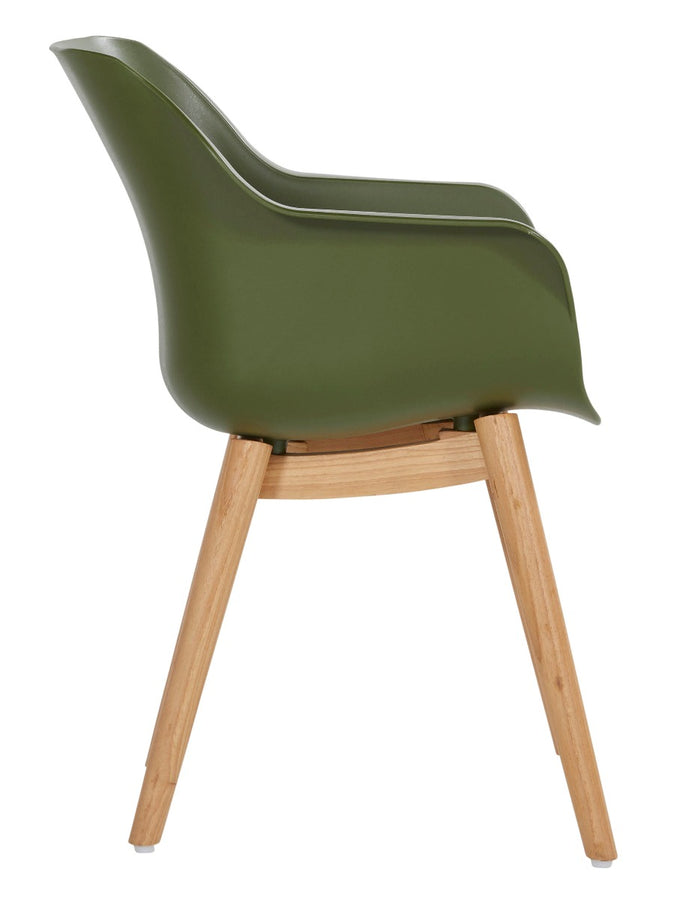 Hartman Sophie Teak Tuinstoel - Set Van 2 - Moss Green