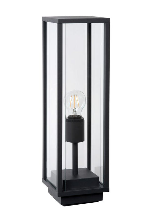 Lucide CLAIRE Sokkellamp 1xE27 - Antraciet