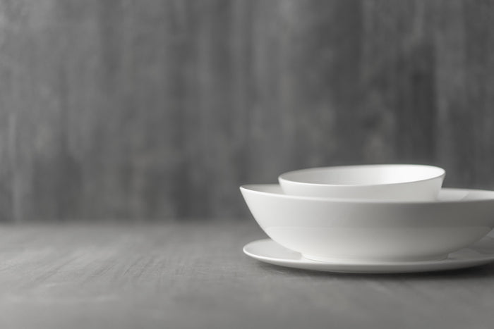 CHIC PERLA espressokop en schotel 110 ml wit (set|4)