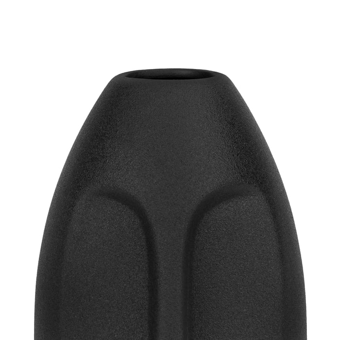 QUVIO Vaas - Abstract - Zwart