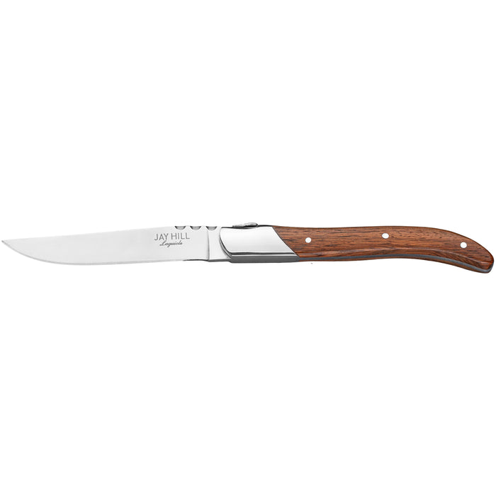 Jay Hill Steakmessen Laguiole - Rozenhout - 6 Stuks