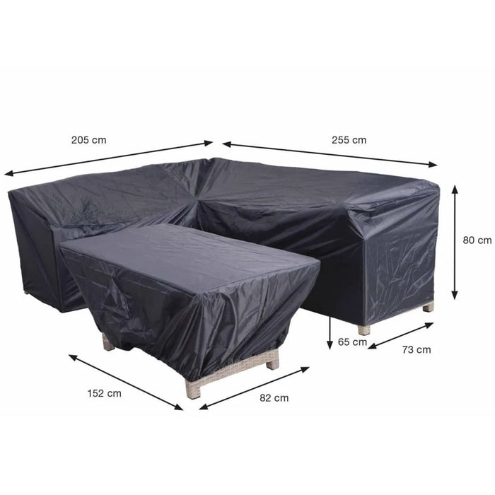 Garden Impressions Lounge dining hoes 205|255x73xH80-152x82xH65cm