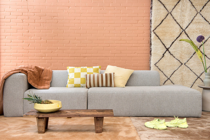 4x6 sofa - X6 madly modular set D links beige melange - 285 cm