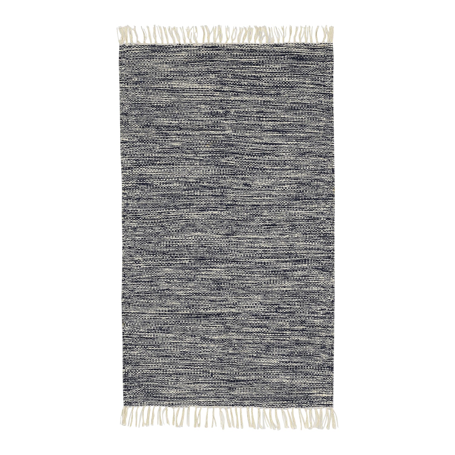 Ferm Living Melange Vloerkleed 60 x 100 cm - Donkerblauw