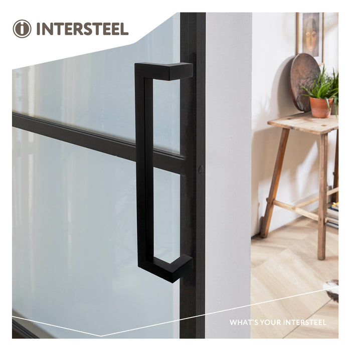 Intersteel Deurgreep Vierkant verkropt voor DIY-schuifdeur Cubo