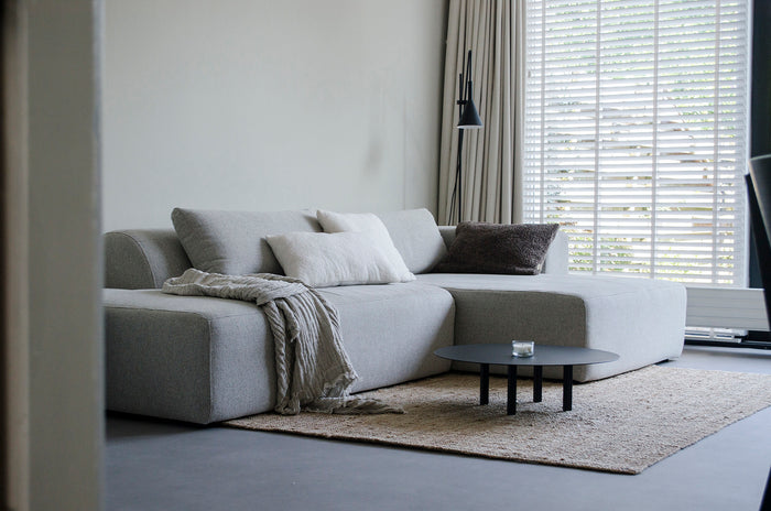 4x6 sofa - X6 madly modular set B rechts  beige melange - 288 cm