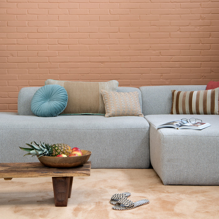 4x6 sofa - X6 madly modular set B rechts  beige melange - 288 cm