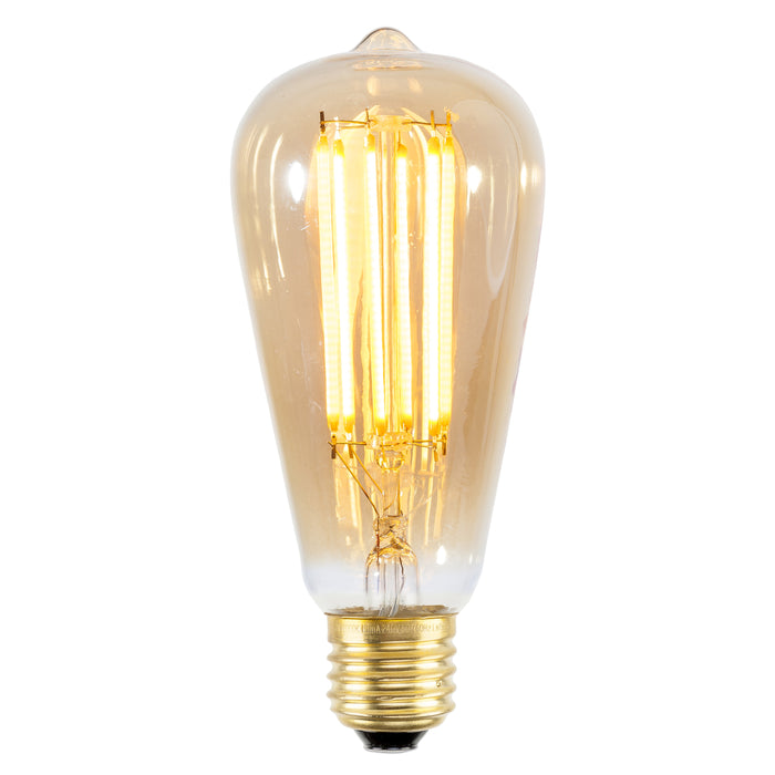 Calex LED E27 4W Rustiek 15,5 cm Lang Filament Lichtbron
