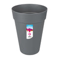 Elho Loft Urban Round High Bloempot 28 cm Antraciet