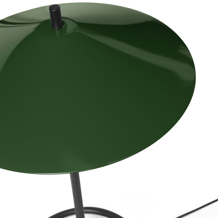 ferm LIVING Filo Tafellamp - Black/Dark Olive