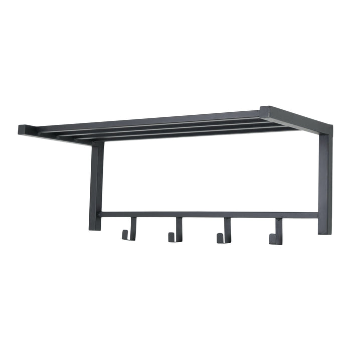 LOFT42 Bergamo Kapstok - Zwart – Metaal – 4 haken
