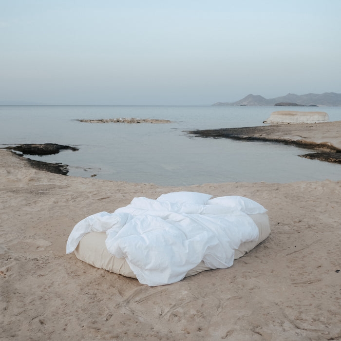 Crisp Sheets Dekbedovertrek 200 x 220 cm - Vanilla