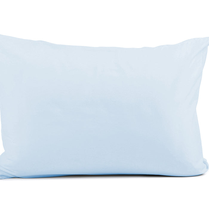 Elegance Kussensloop Hotelsluiting Percal Katoen licht blauw