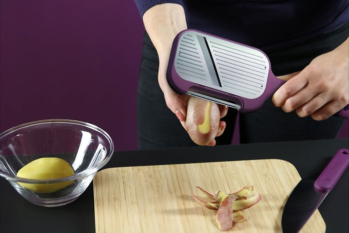 Trebonn - Dunschiller en Rasp 2 in 1 - 25 cm - Peel + Slice - Trebonn