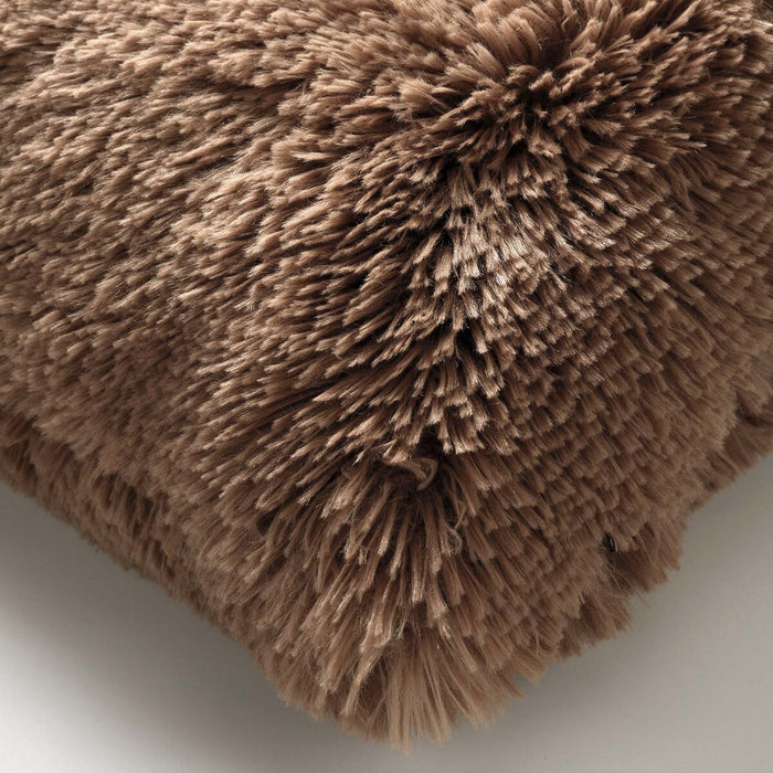 Dutch Decor kussenhoes FLUFFY - 45x45 cm Tobacco Brown