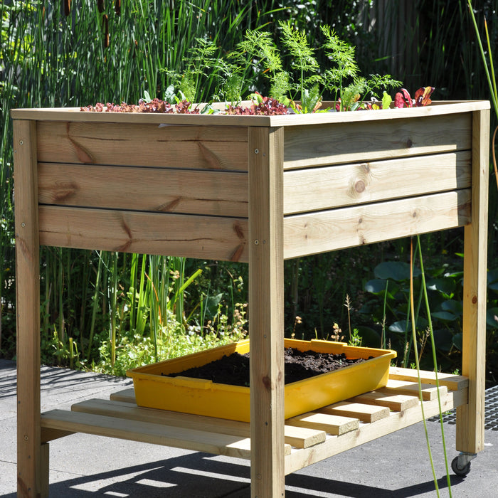 Royal Well Planter-On-Wheels Kweektafel