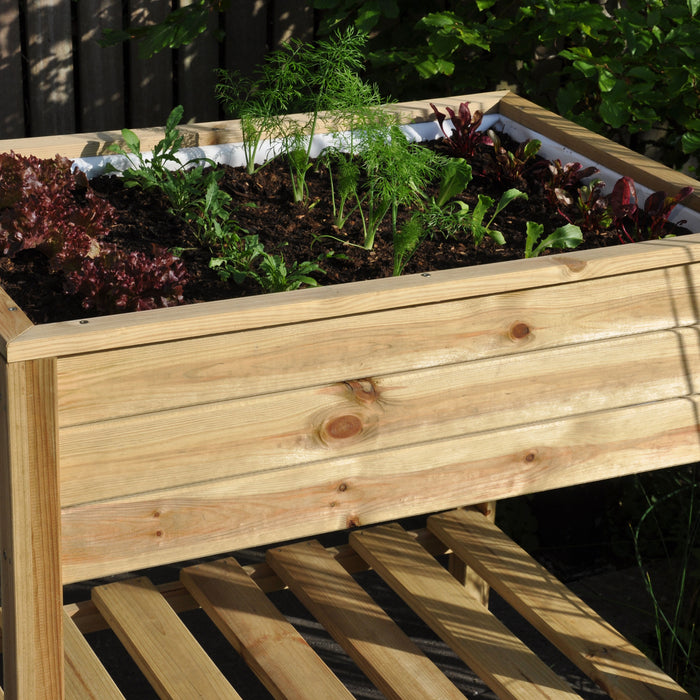 Royal Well Planter-On-Wheels Kweektafel