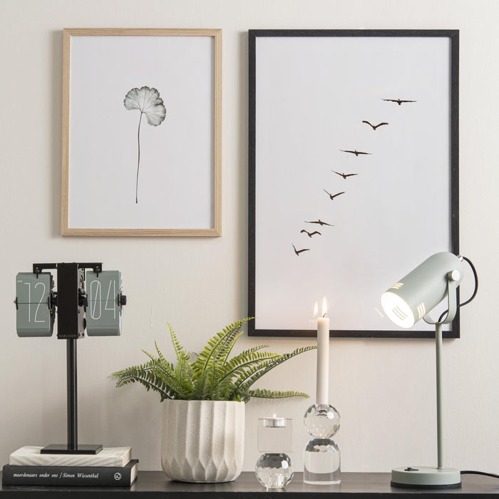 Karlsson No Case Wand-/Tafelklok - Groen