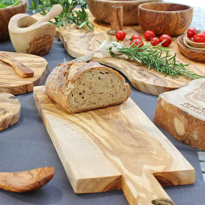 Bowls and Dishes Pure Olive Wood Bakkersplank 40 cm