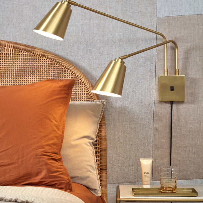 It's about RoMi Bremen Wandlamp - 2-kap - Goud