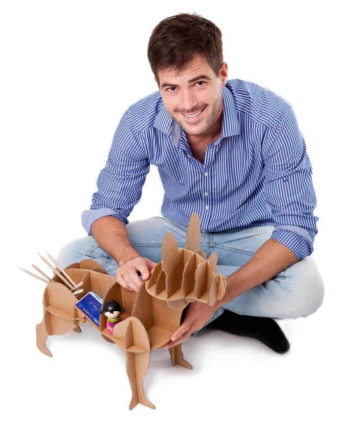 Milimetrado - Franse Bulldog van Karton - Decoratief opbergrek