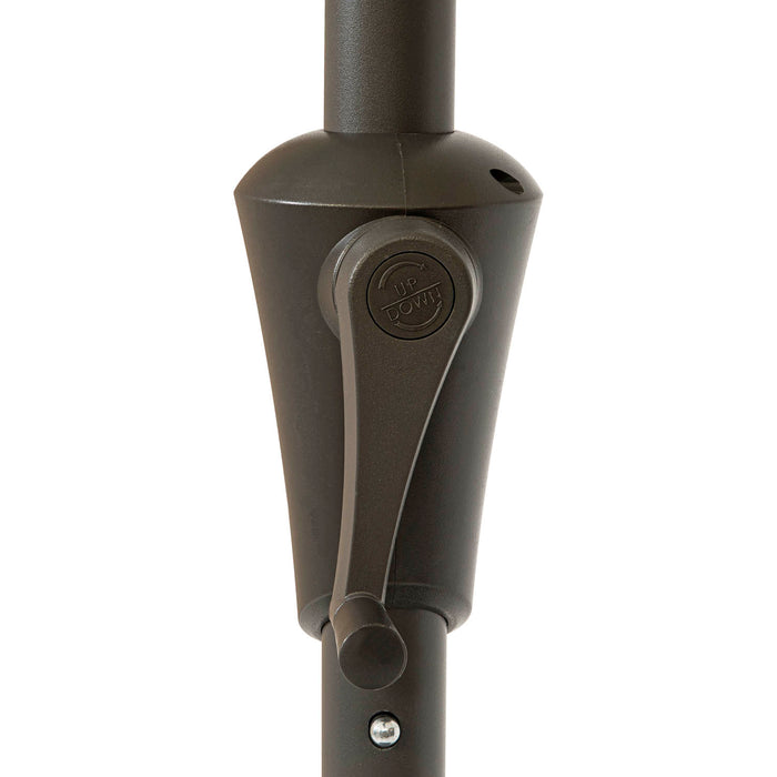 Kopu® Bilbao Rechthoekige Parasol 150x250 cm met hoes - Creme