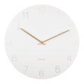 Karlsson Wandklok Charm - Wit