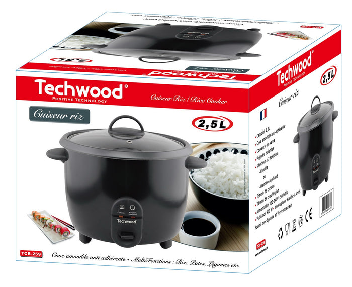 Techwood - Tcr259 - Rijstkoker - 2.5 L
