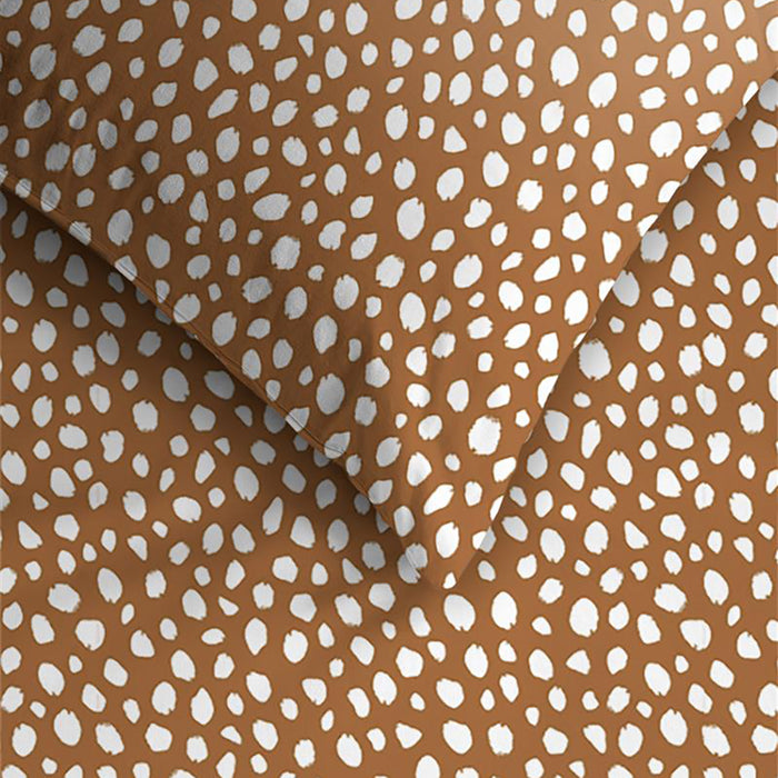 Ambiante Harley Dekbedovertrek 240 x 200/220 cm - Oranje