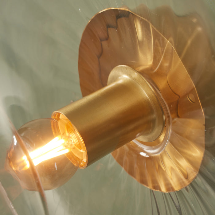 It's about RoMi Brussels Wandlamp - Goud/Transparant