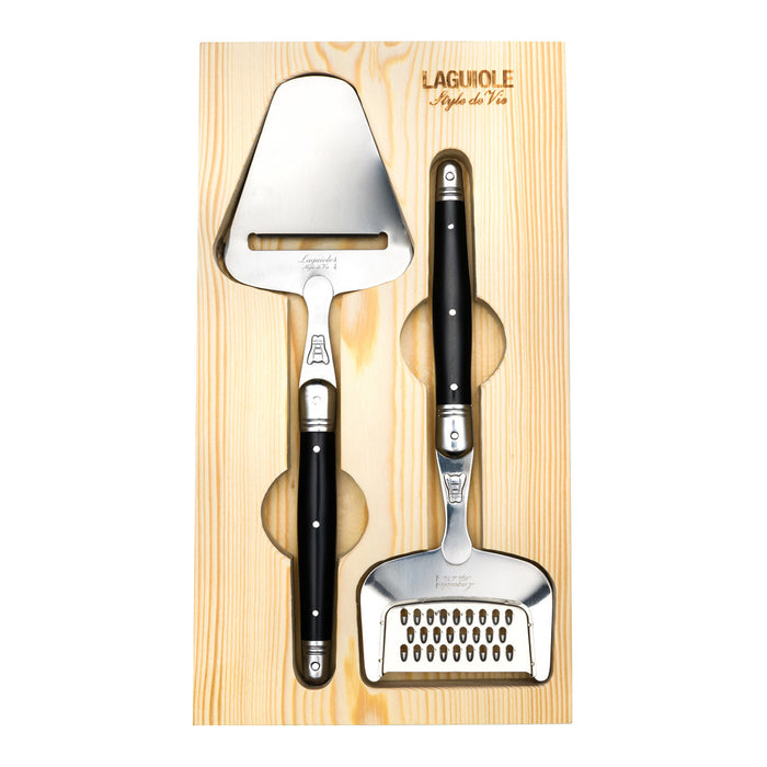 Laguiole Style de Vie Premium Line Kaasschaaf en Kaasrasp