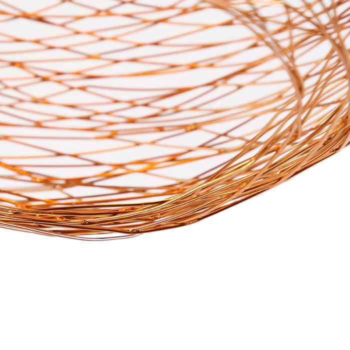 QAZQA Design plafondlamp koper - Sarella