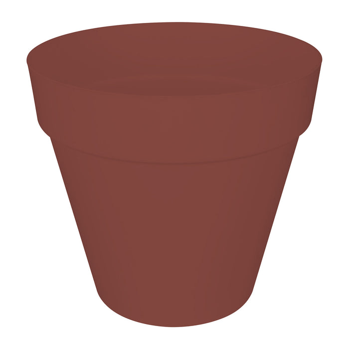 Elho Loft Urban Round Bloempot 40 cm met Wielen