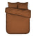 Essenza Minte Dekbedovertrek 240 x 220 cm - Leather Brown