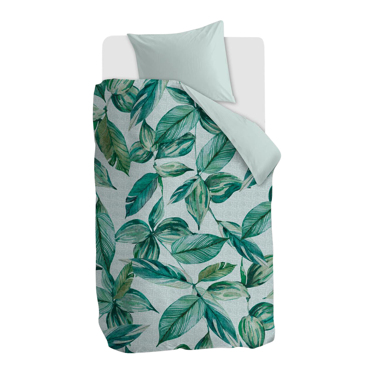 Ambiante Isabel Dekbedovertrek 140 x 200/220 cm - Groen