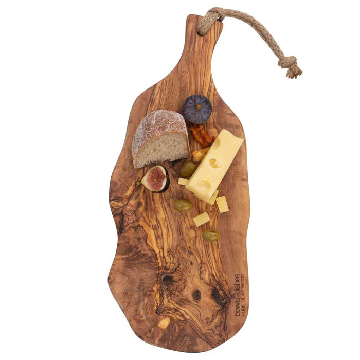Bowls and Dishes Pure Olive Wood Serveerplank Rustique 45-50 cm