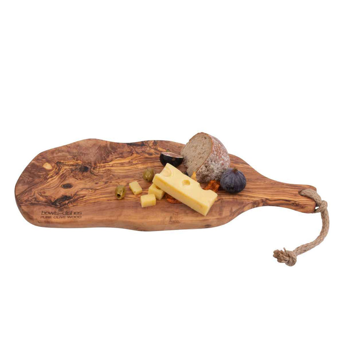 Bowls and Dishes Pure Olive Wood Serveerplank Rustique 45-50 cm