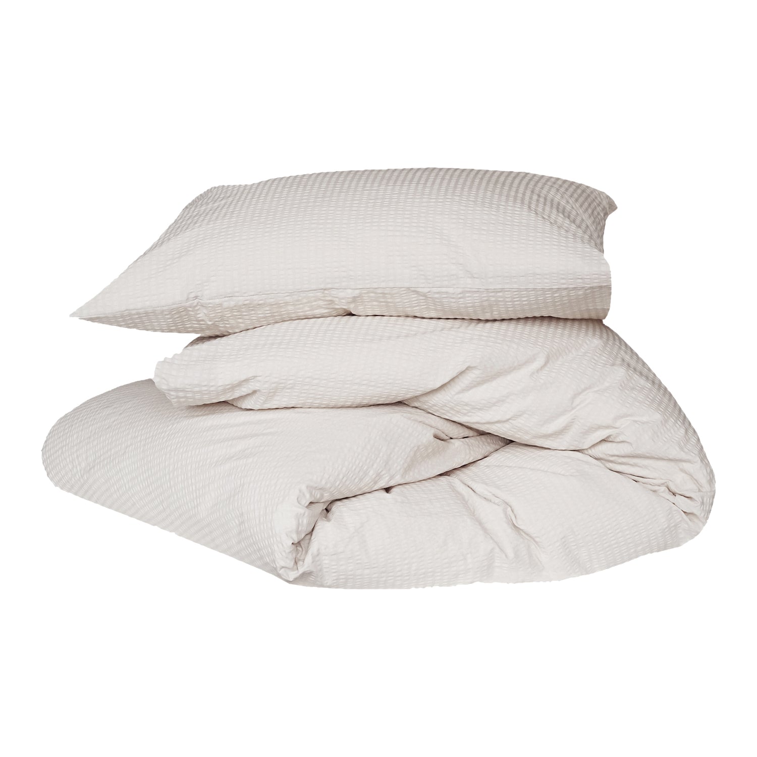 Crisp Sheets Dekbedovertrek 140 x 220 cm - Pebble