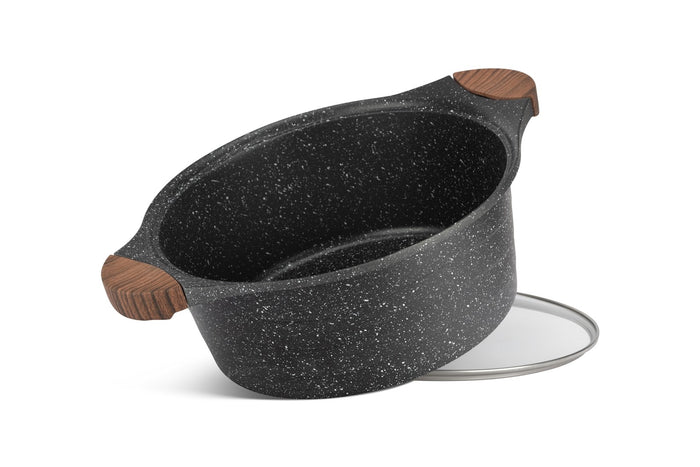 Edenberg Stonetec Line - 12-delige Luxe Pannenset van Gesmeed