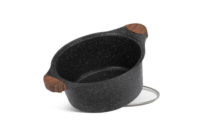 Edenberg Stonetec Line - 12-delige Luxe Pannenset van Gesmeed