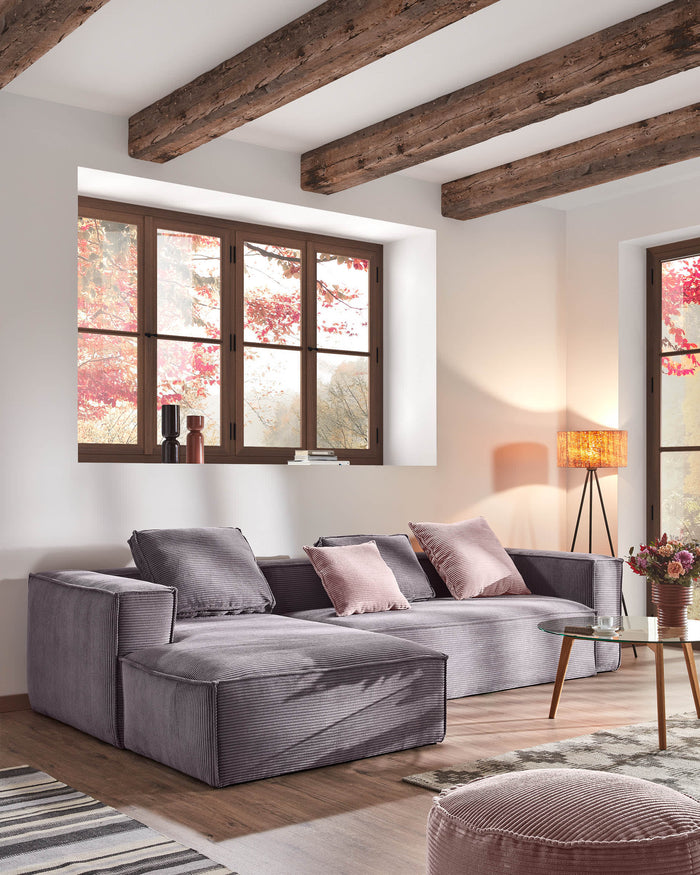 Kave Home - Kirb salontafel glas Ø 90 cm