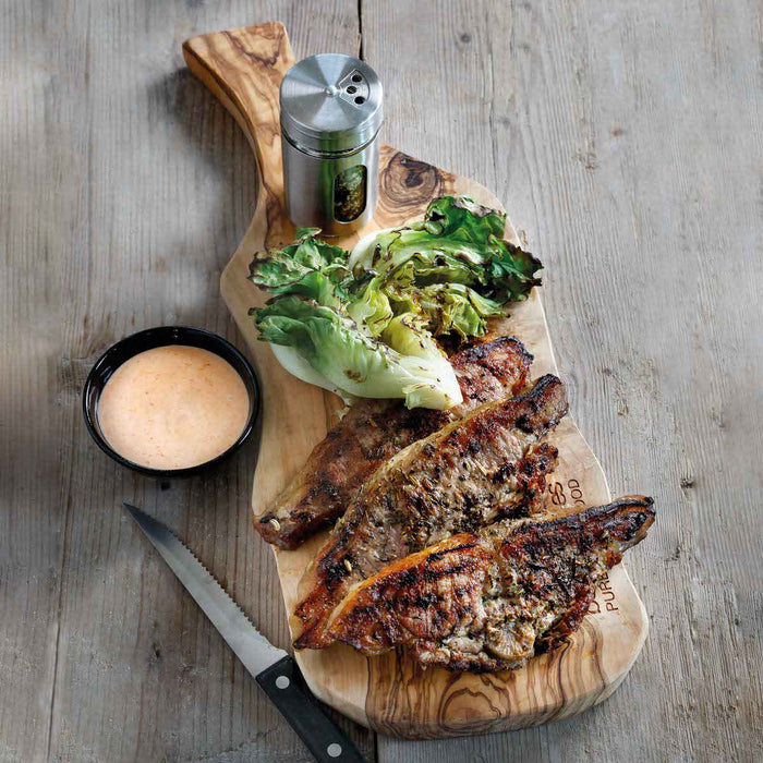 Bowls and Dishes Pure Olive Wood Serveerplank Rustique 50-55 cm